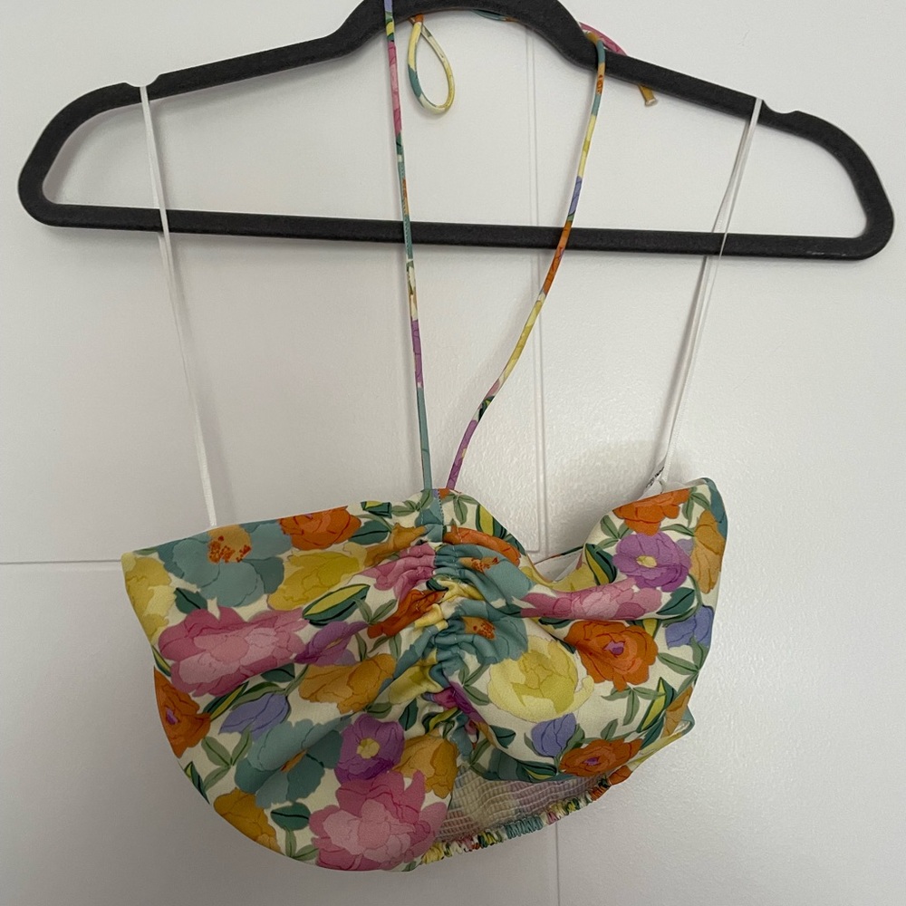 Zara floral halter